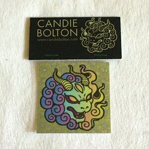 5/$30 Retro Chimera Holo Seal Sticker